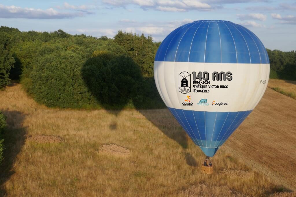 Vol en montgolfière - Les 140 ans du théâtre